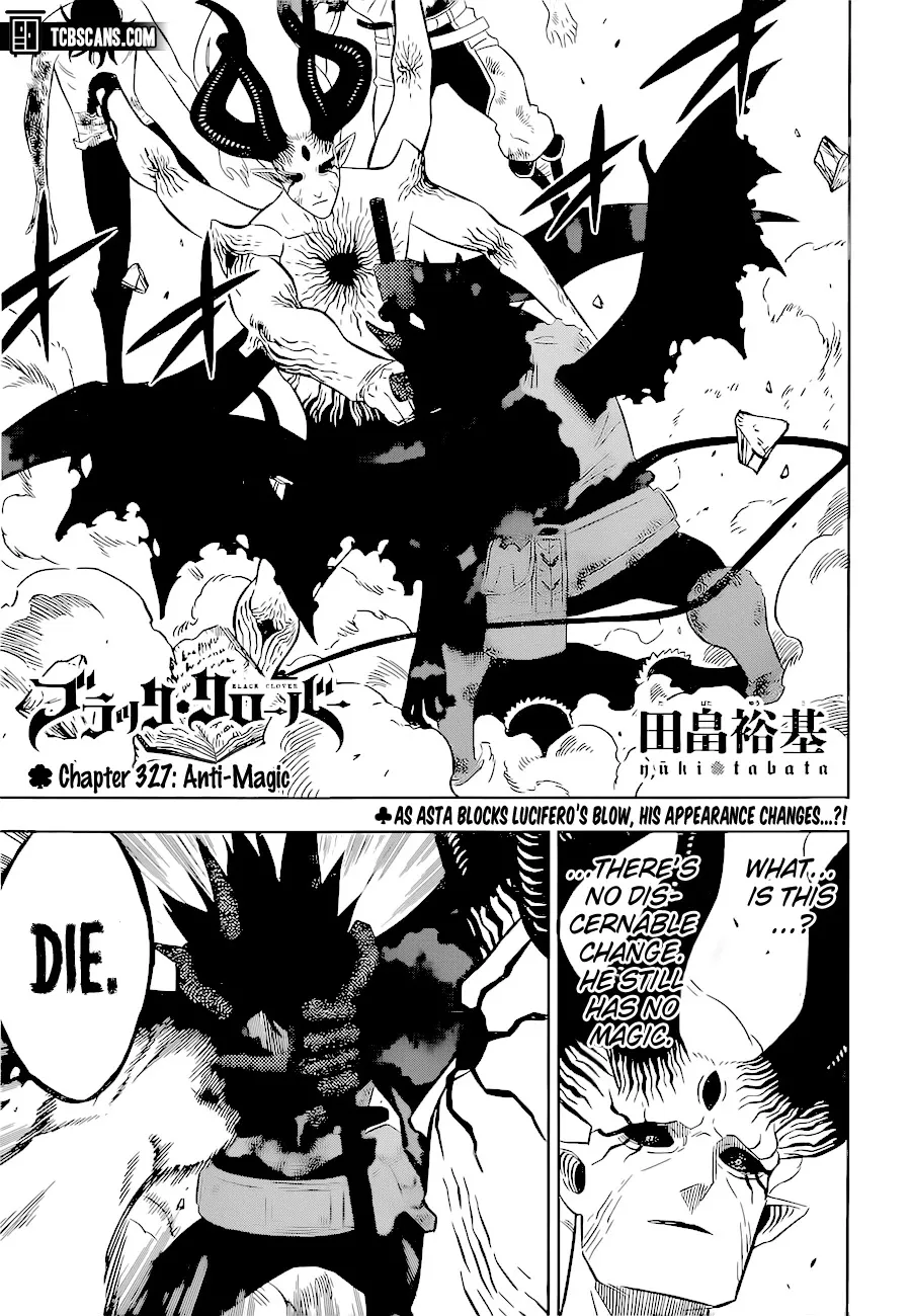 Read Black Clover Chapter 327 - Anti-Magic Online