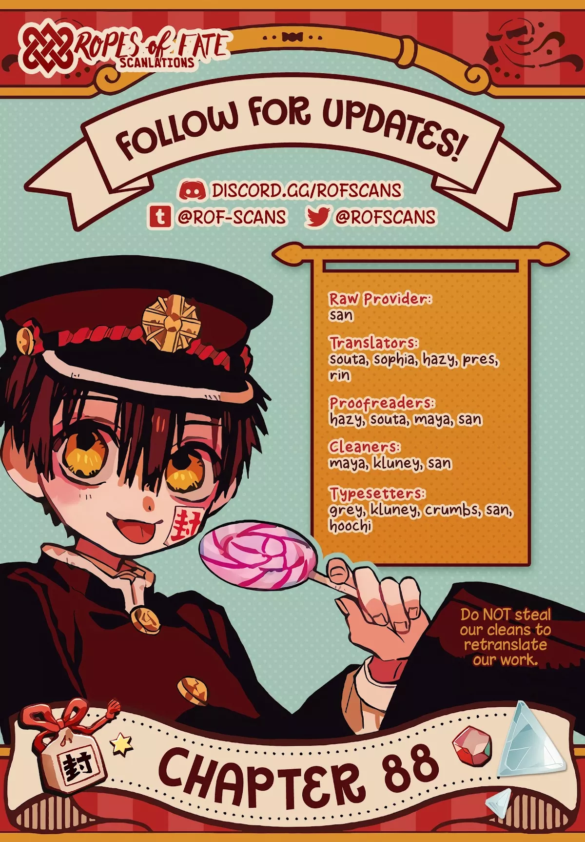 Read Jibaku Shounen Hanako-kun Chapter 88 - Oni Online