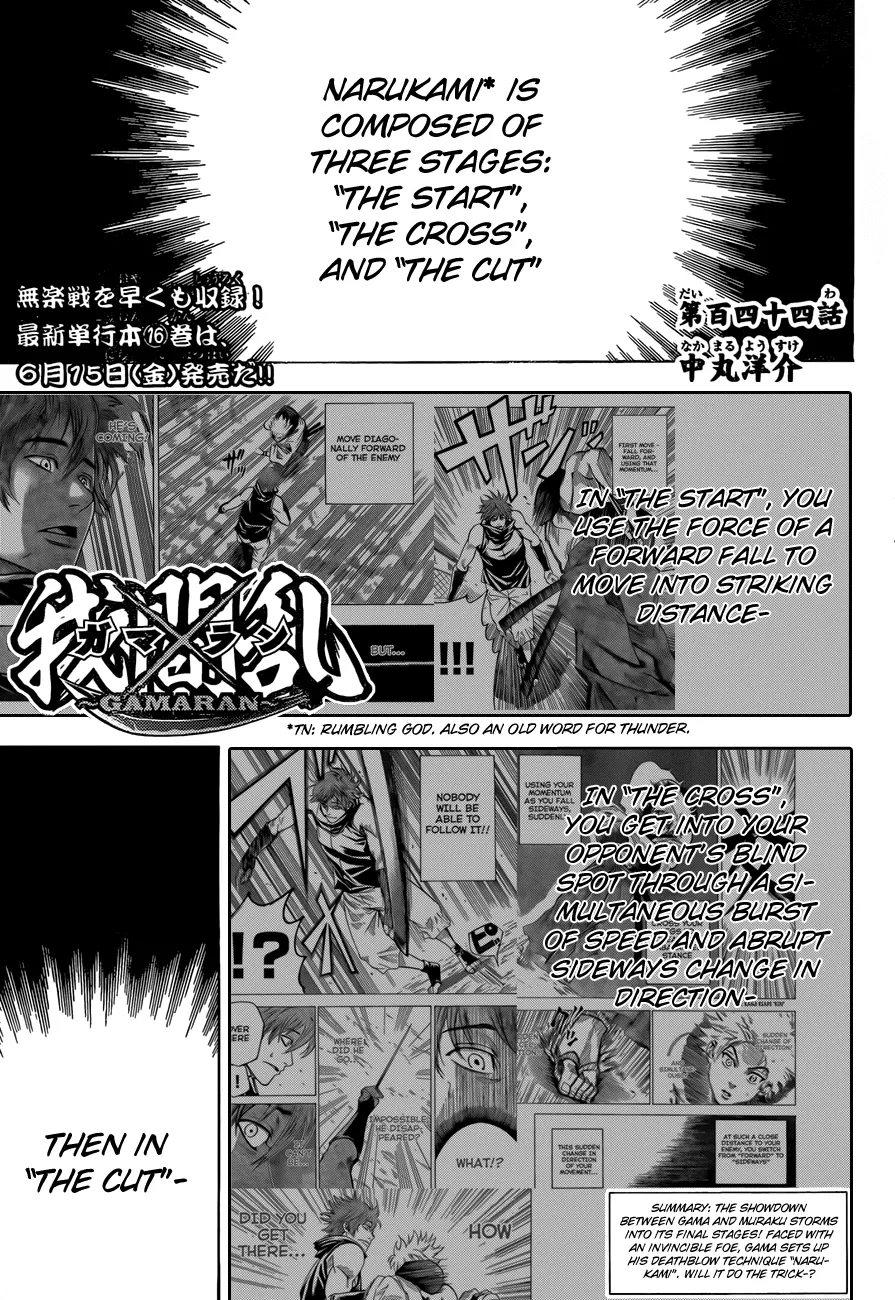 Read Gamaran Chapter 144 Online