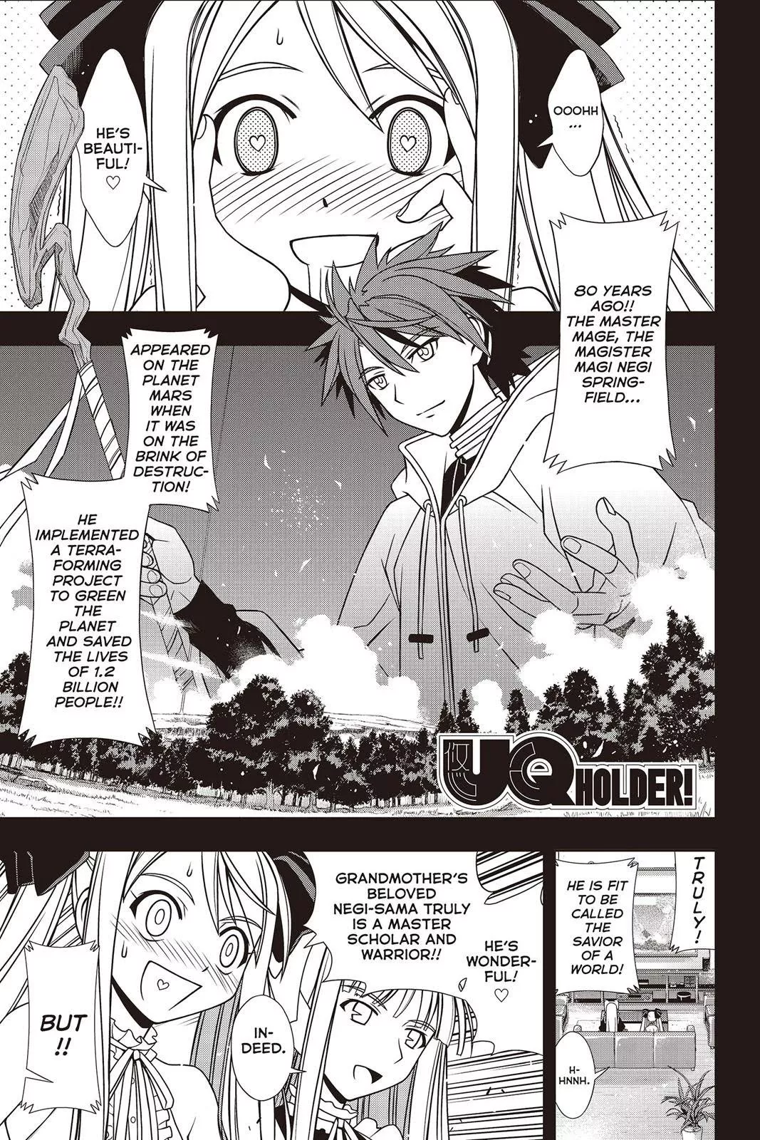 Read UQ HOLDER! Chapter 122 Online