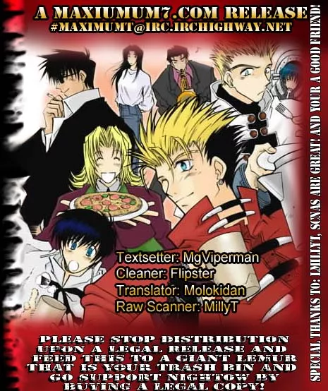 Read Trigun MAXIMUM Chapter 93 - Never Give Up! Never Surrender! Online