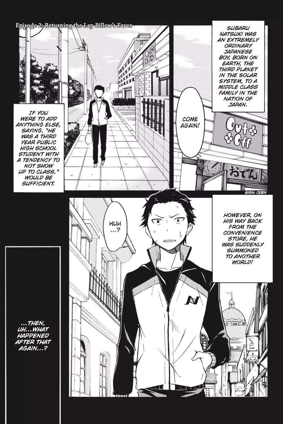 Read Re:Zero kara Hajimeru Isekai Seikatsu – Daiisshou – Outo no Ichinichi Hen Chapter 2 Online