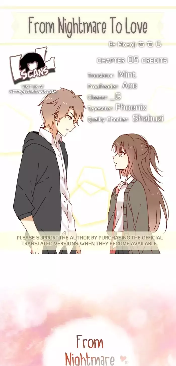 Read From Nightmare To Love Chapter 5 Online