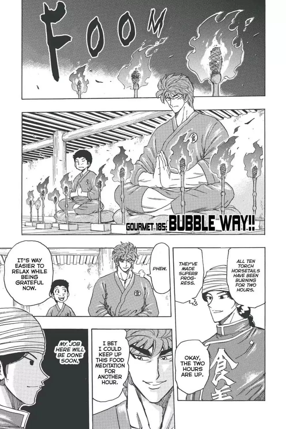 Read Toriko Chapter 185 - Vol.21 Gourmet 185: Bubble Way!! Online