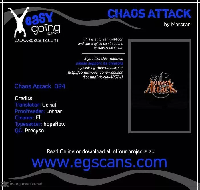 Read Chaos Attack Chapter 24 Online