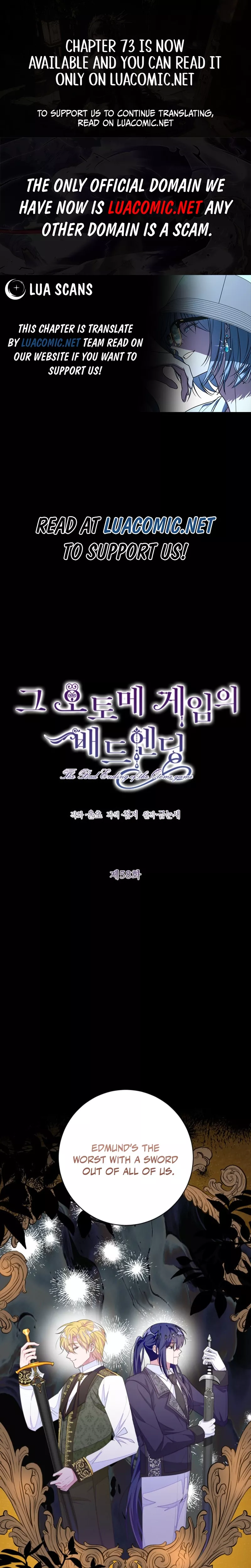 Read The Bad Ending of an Otome Chapter 58 Online