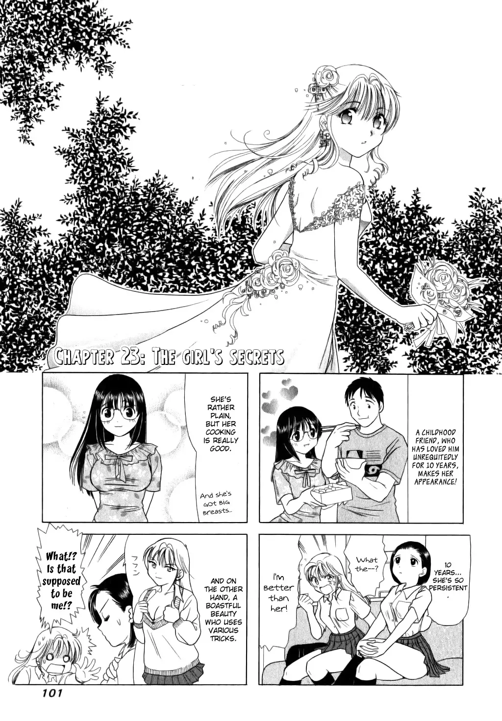 Read B Gata H Kei Chapter 23 - The Girl's Secrets Online