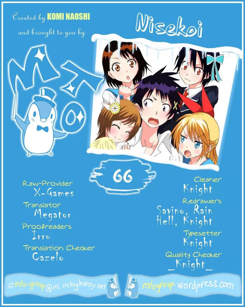 Read Nisekoi Chapter 66 - Changing Seats Online