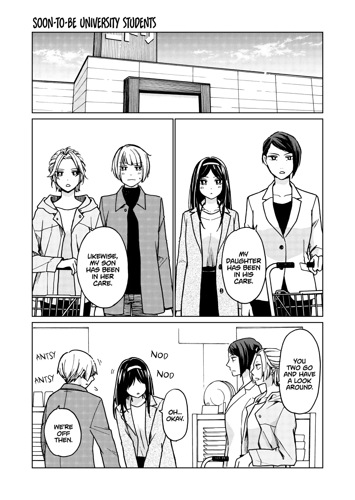 Read Hanazono-kun to Kazoe-san no Fukakai na Houkago Chapter 33 - Soon-to-be University Students Online