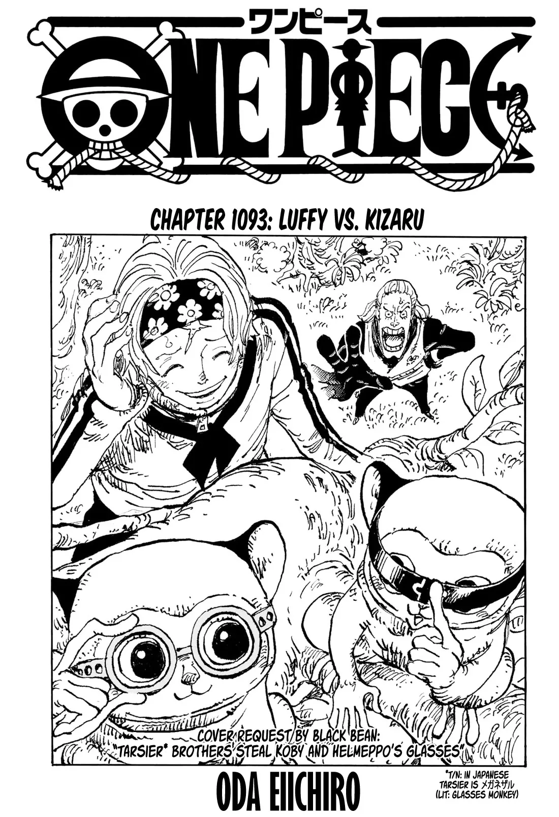 Read One Piece Chapter 1093 - Luffy vs. Kizaru Online