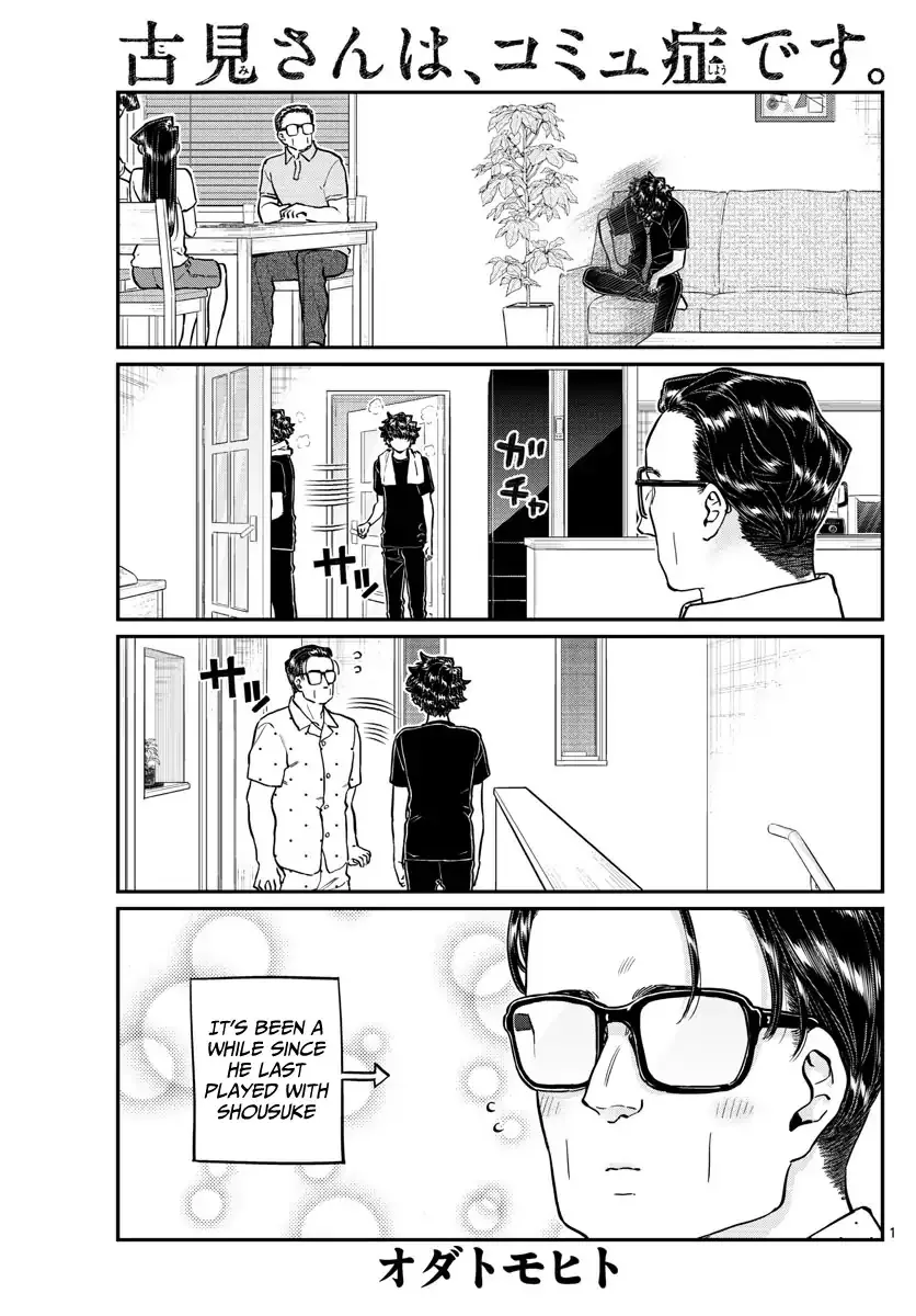 Read Komi-san wa Komyushou Desu Chapter 215 - A day of a father and son Online