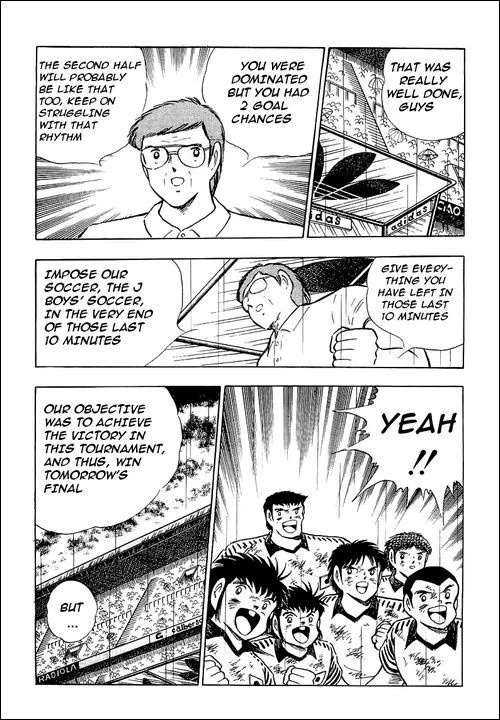 Read Captain Tsubasa Chapter 101 - A Bloodstained Desperate Defense Online