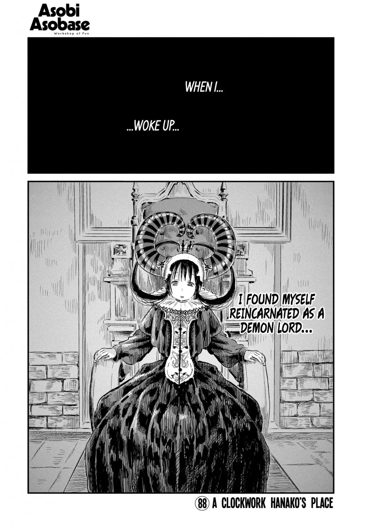 Read Asobi Asobase Chapter 88 - A Clockwork Hanako’s Place Online