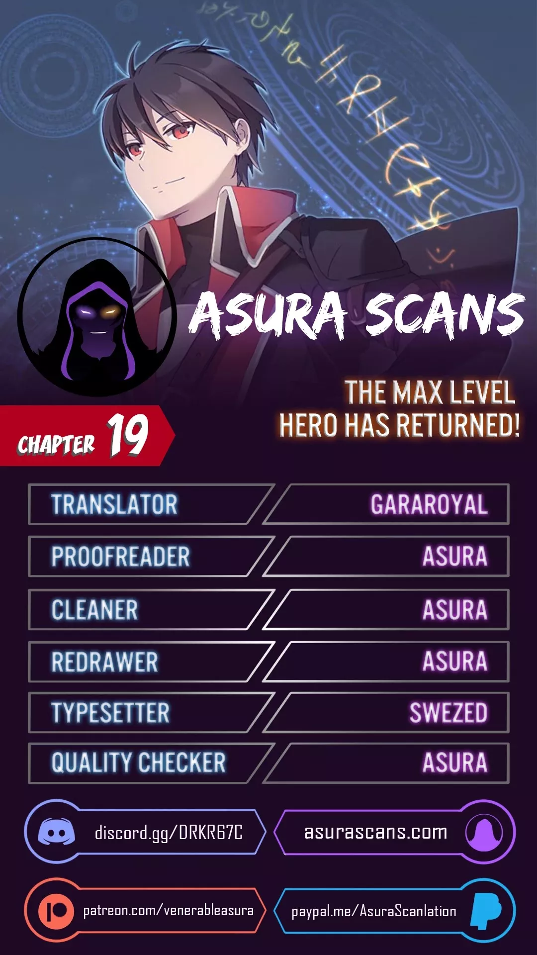 Read The Max Level Hero Has Returned! Chapter 19 Online