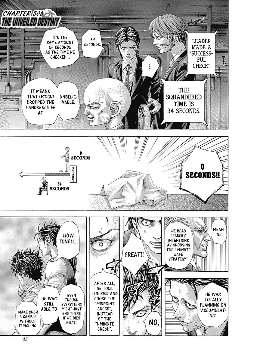 Read Usogui Chapter 508 - The Unveiled Destiny Online