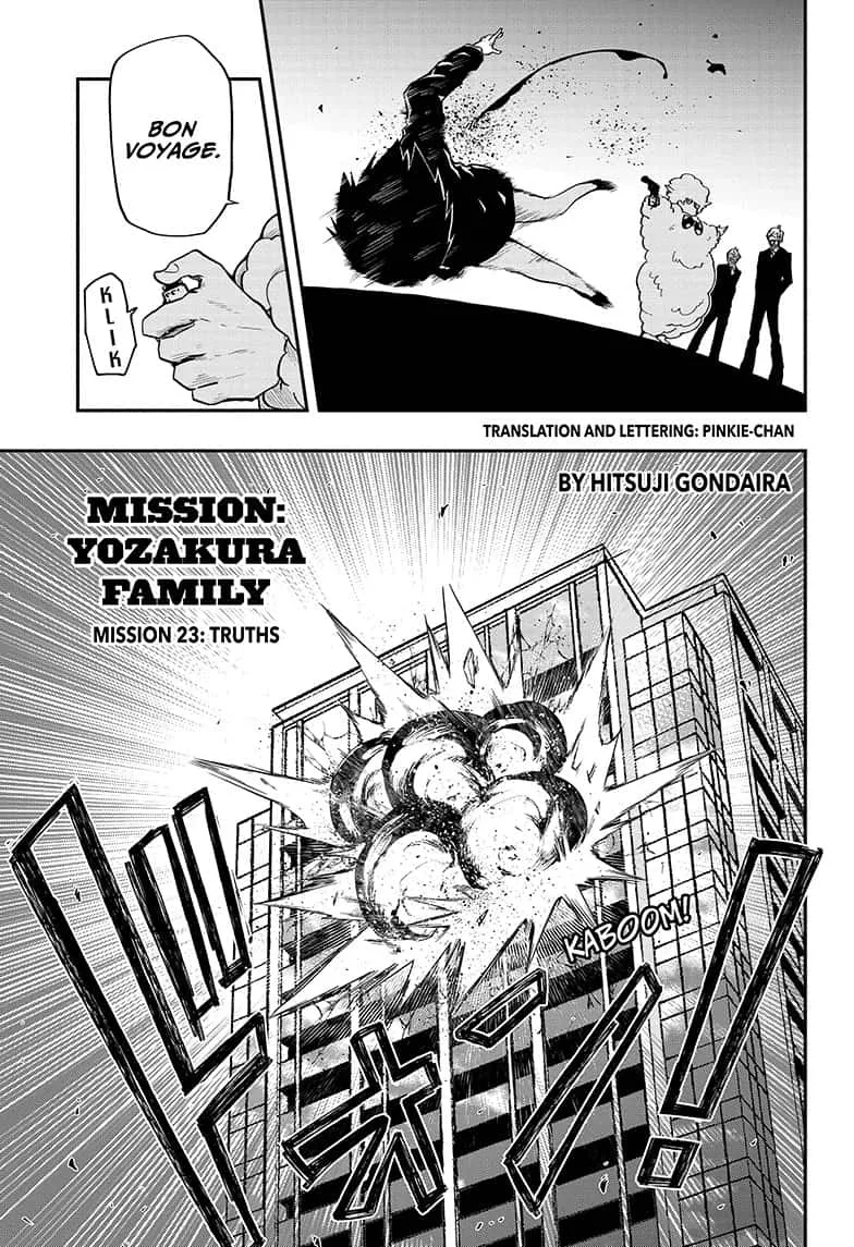 Read Mission: Yozakura Family Chapter 23 - Mission 23 Online