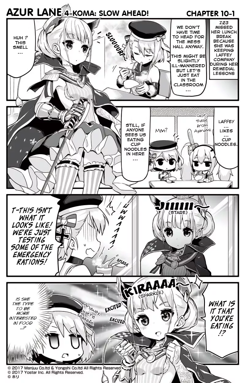 Read Azur Lane 4-koma: Slow Ahead Chapter 10 Online