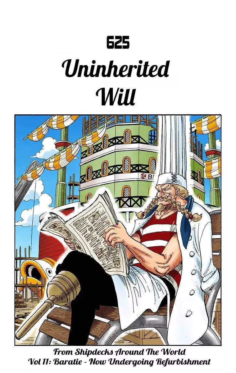 Read One Piece Chapter 625 - Uninherited Will Online