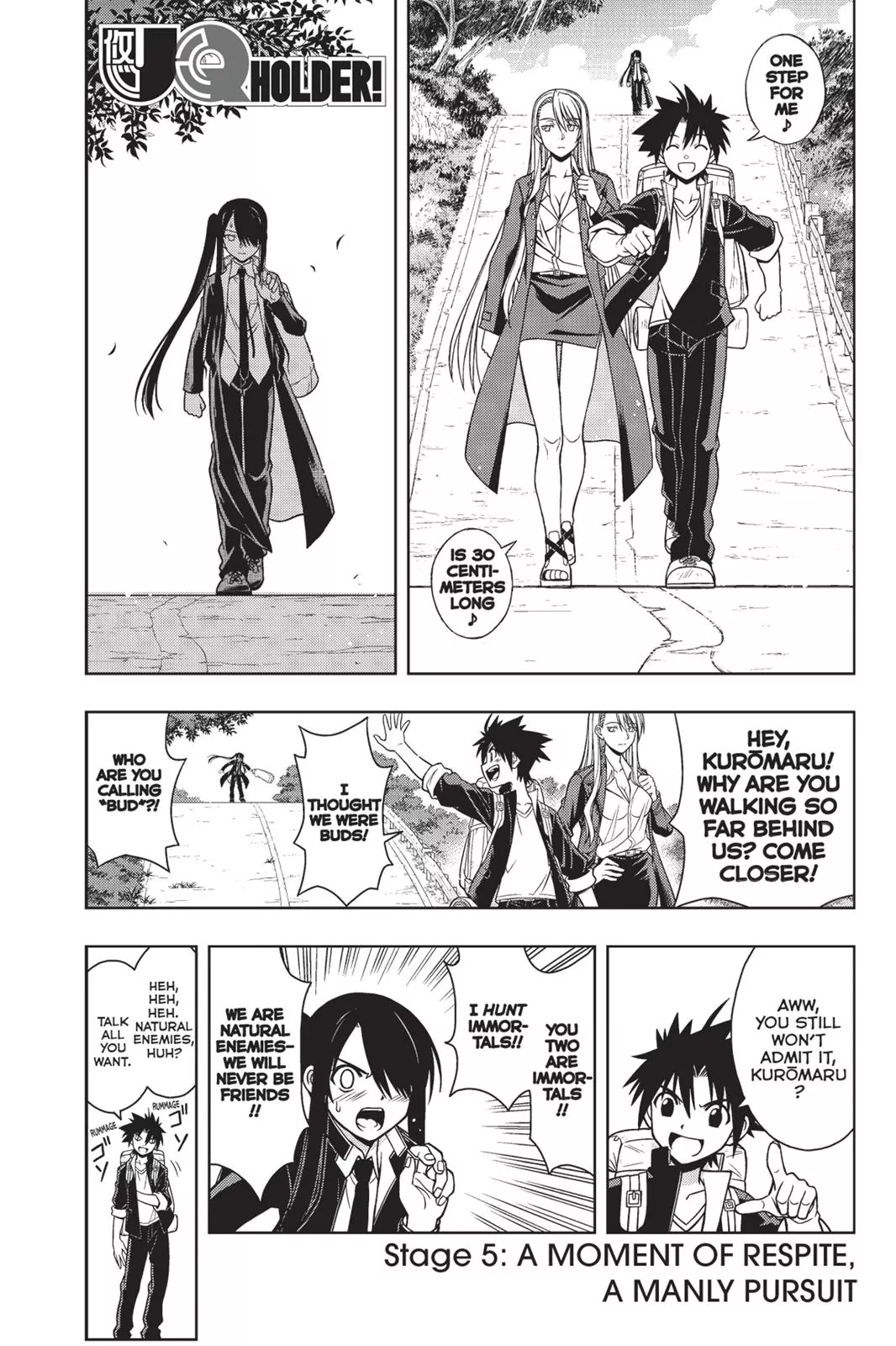 Read UQ HOLDER! Chapter 5 Online