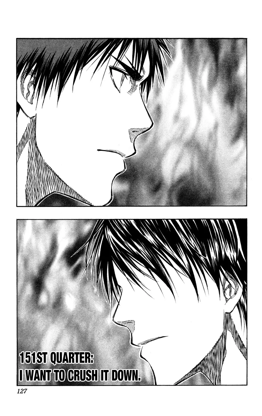 Read Kuroko no Basket Chapter 151 - I Want to it Down Online