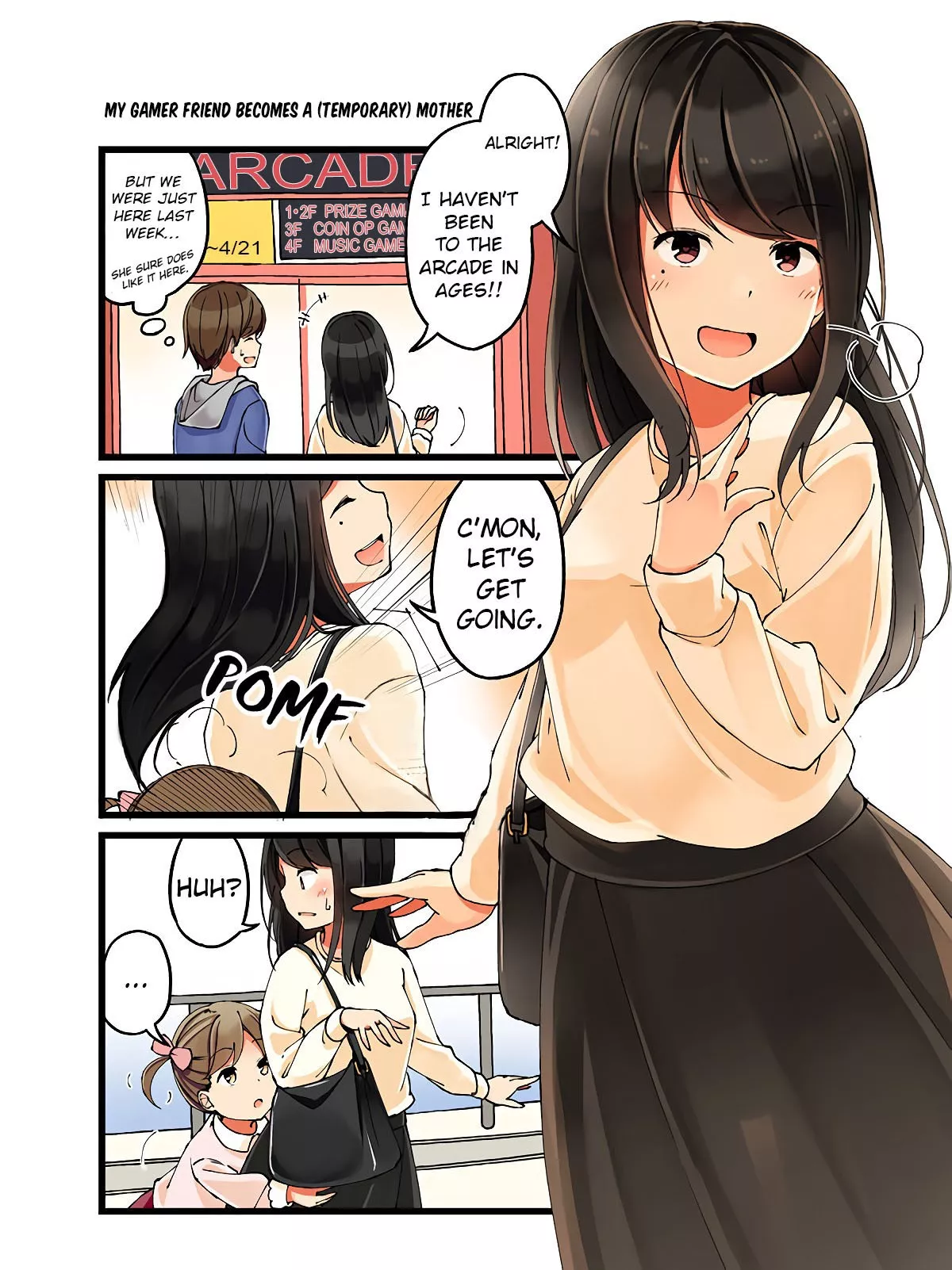 Read Hanging Out With a Gamer Girl Chapter 21 - My Gamer Friend Becomes a (Temporary) Mother Online