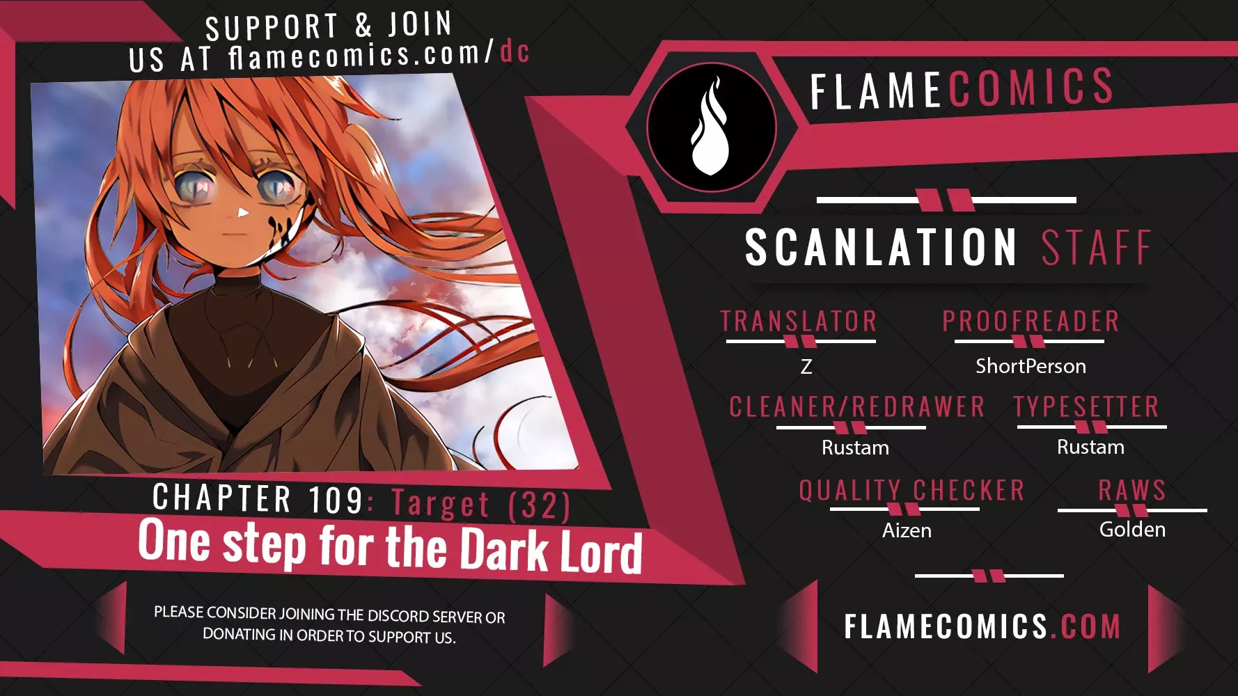 Read One Step for the Dark Lord Chapter 109 Online