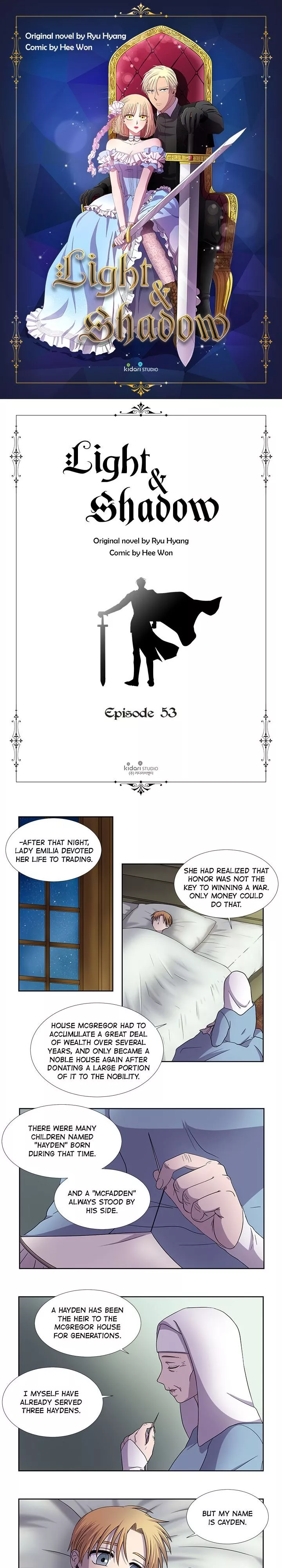 Read Light and Shadow Chapter 53 Online