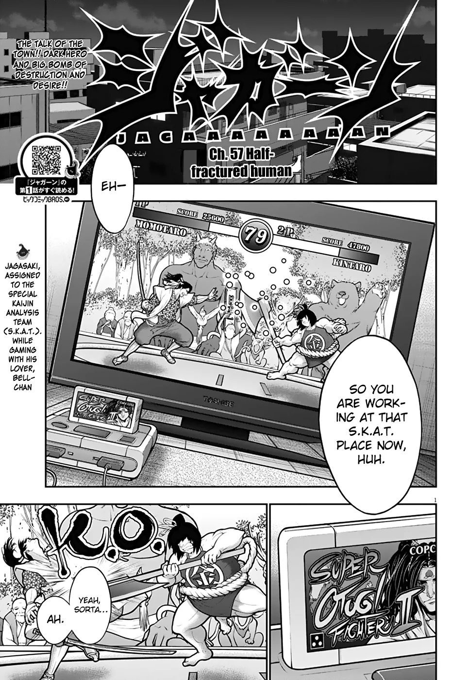 Read Jagaaaaaan Chapter 57 - Half-fractured Human Online