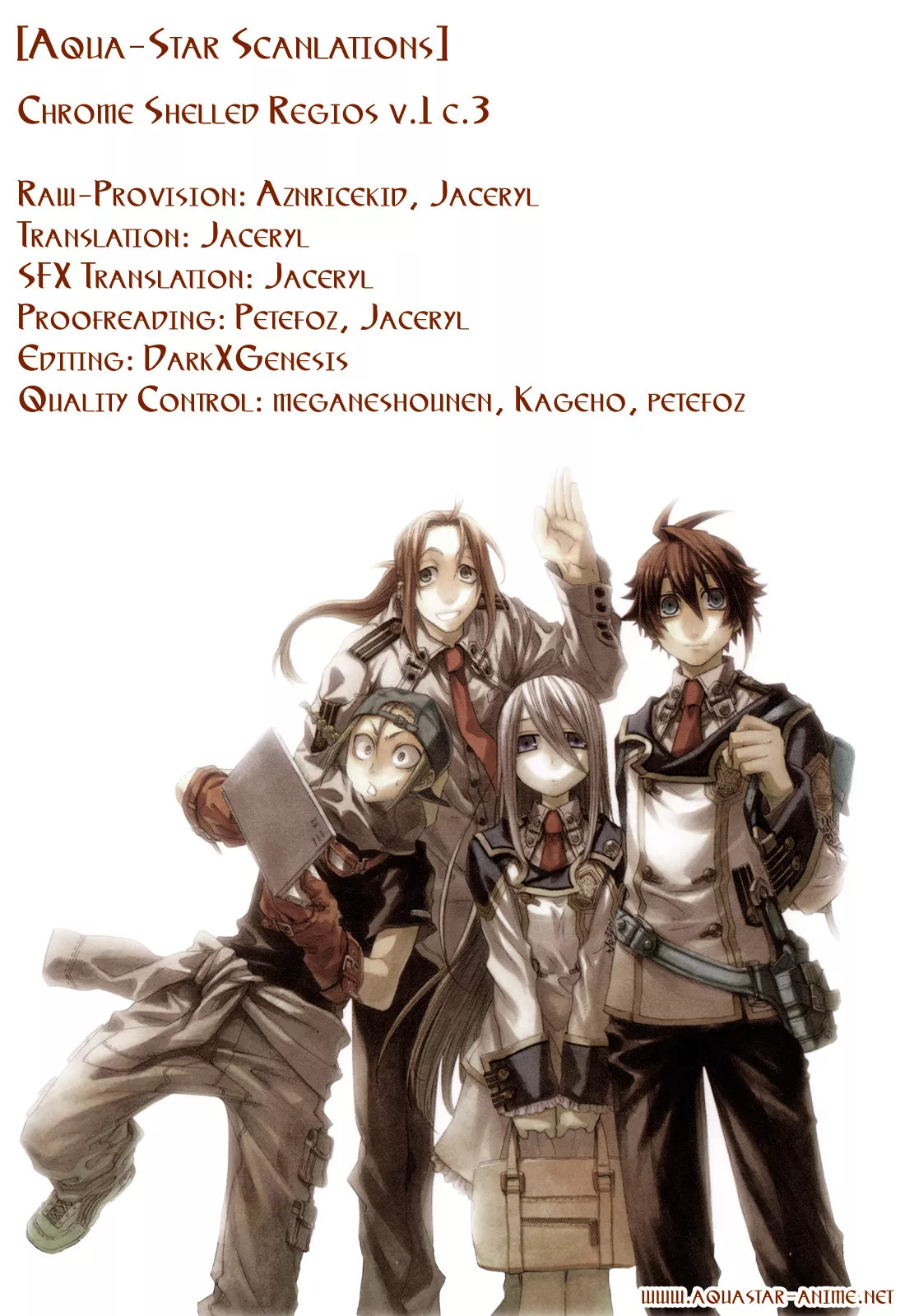 Read Chrome Shelled Regios Chapter 3 - A Leader's Lesson Online