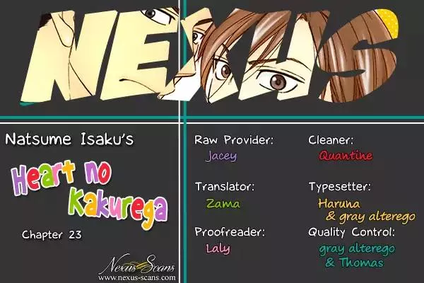 Read Heart no Kakurega Chapter 23 Online
