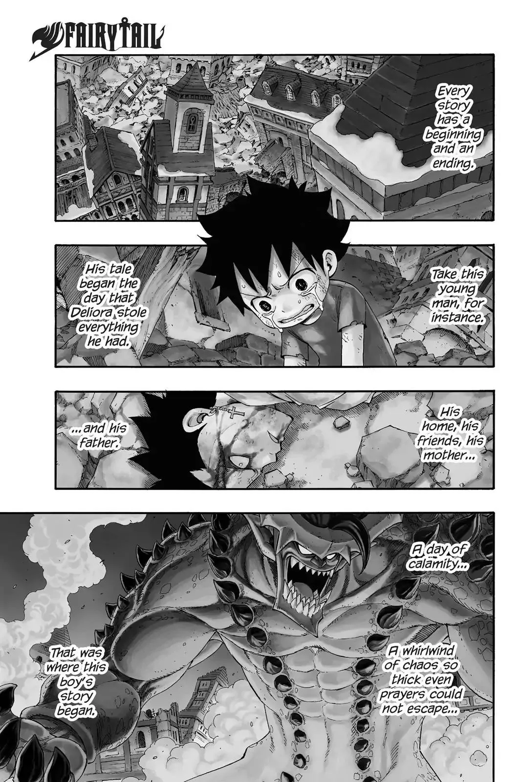 Read Fairy Tail Chapter 390 - A Young Boy's Story Online