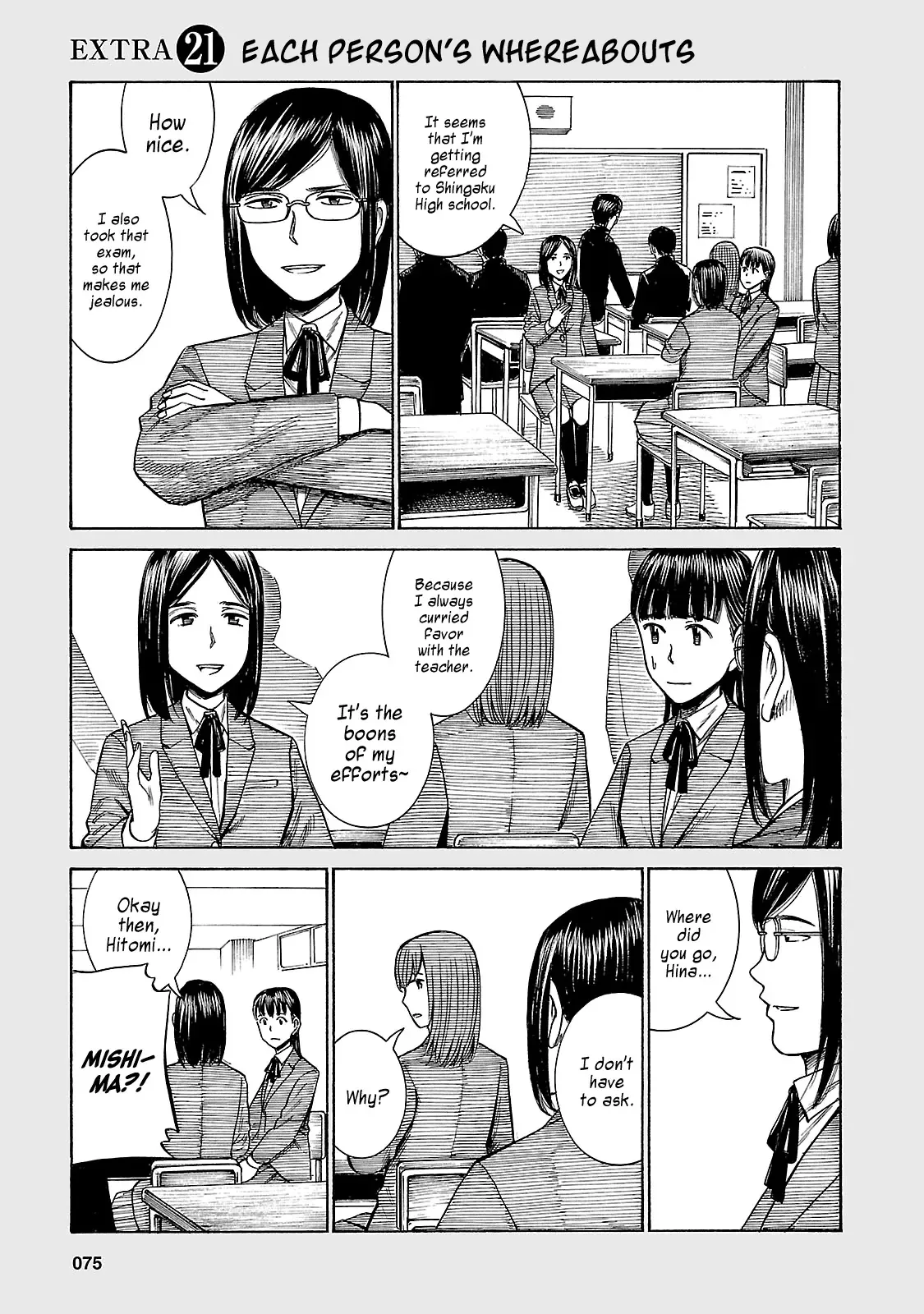 Read Hinamatsuri Chapter 50.5 - Each Person's Whereabouts Online