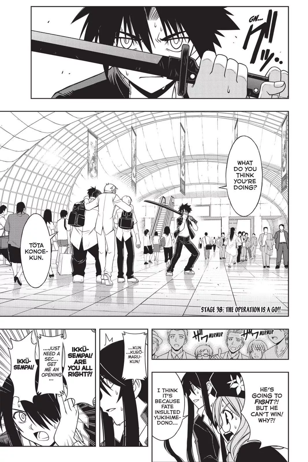 Read UQ HOLDER! Chapter 38 Online