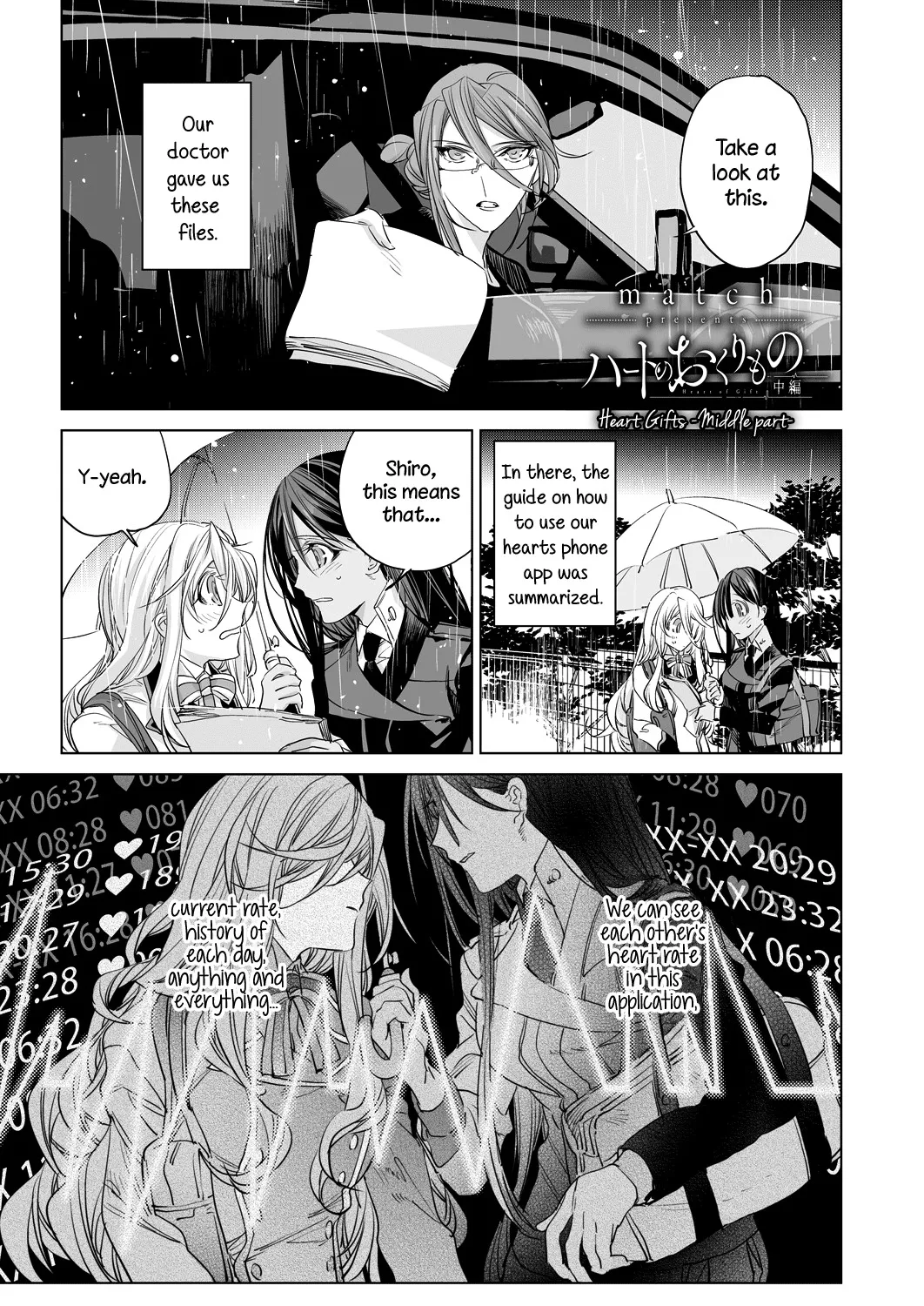 Read Heart no Okurimono Chapter 2 - Middle Part Online