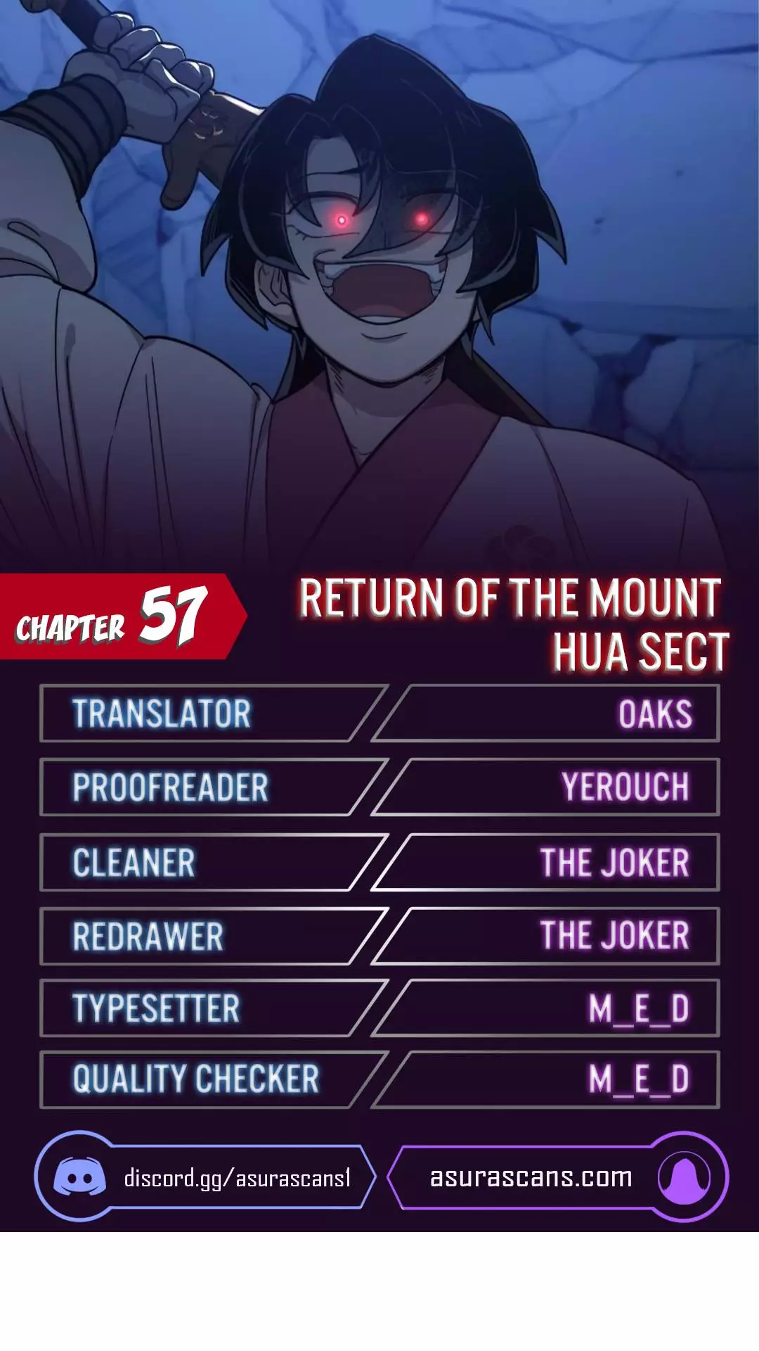 Read Return Of The Mount Hua Sect Chapter 57 Online