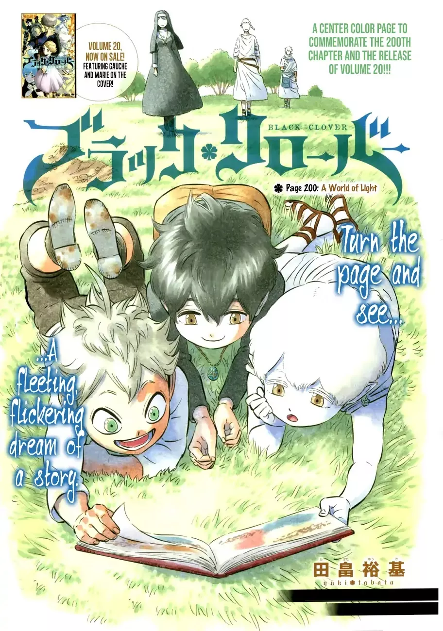 Read Black Clover Chapter 200 - A World of Light Online