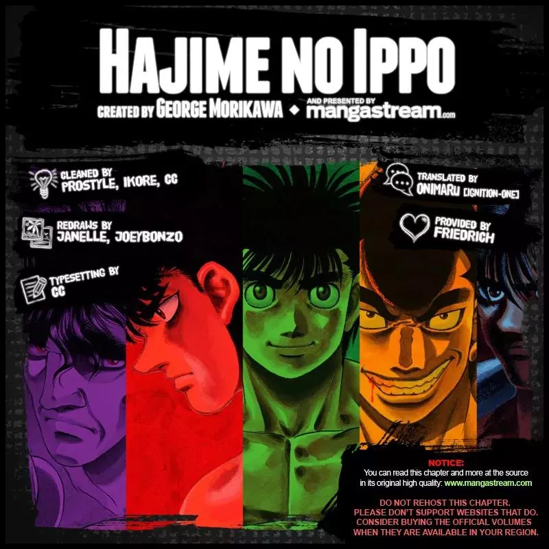 Read Hajime no Ippo Chapter 969 - Final Lap Online