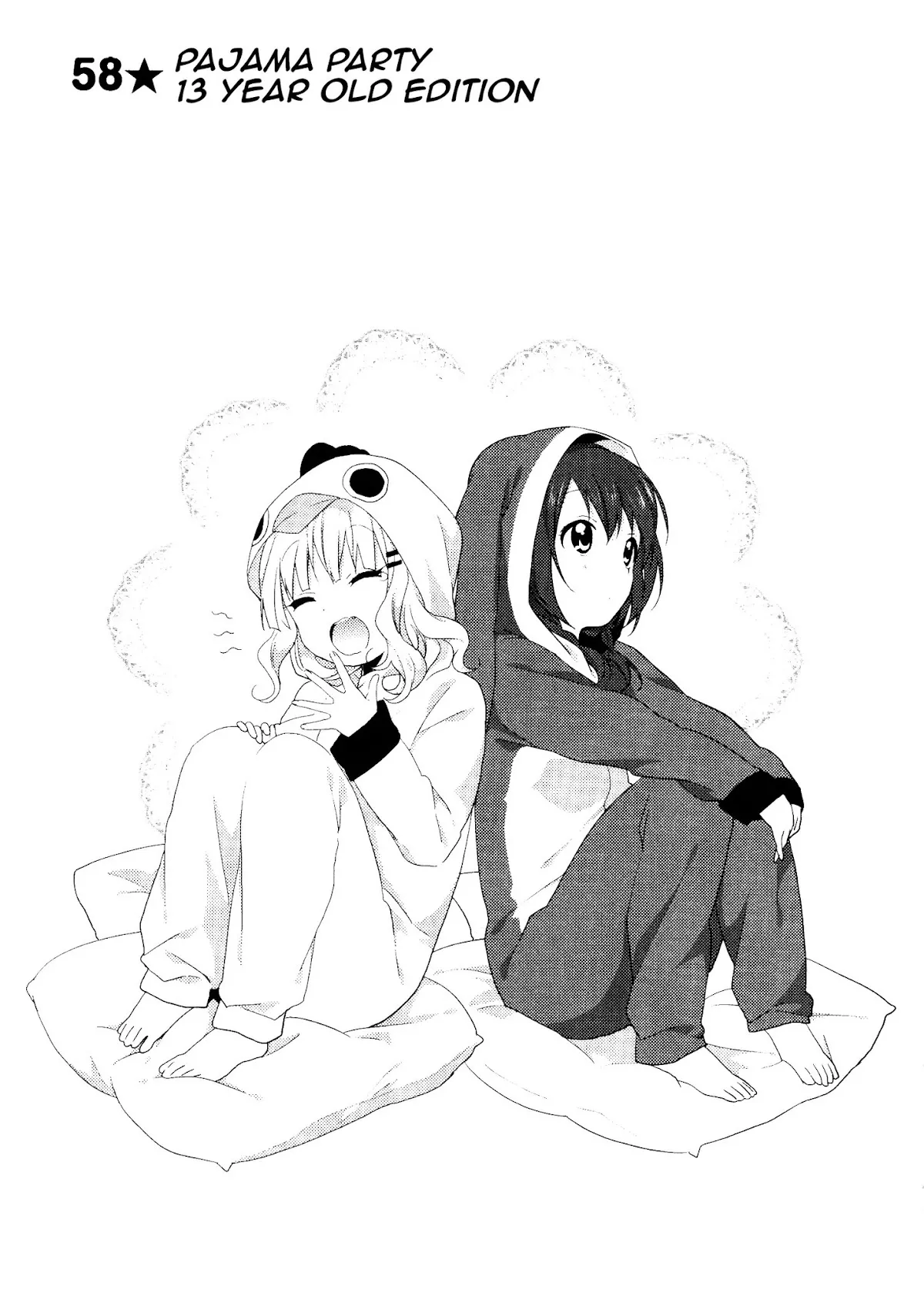 Read Yuru Yuri Chapter 58 - Pajama Party 13 Year Old Edition Online