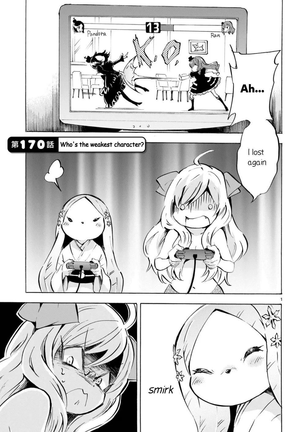 Read Jashin-chan Dropkick Chapter 170 - Who's the weakest character? Online