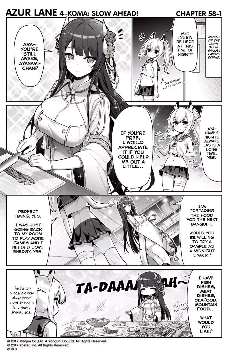 Read Azur Lane 4-koma: Slow Ahead Chapter 58 Online