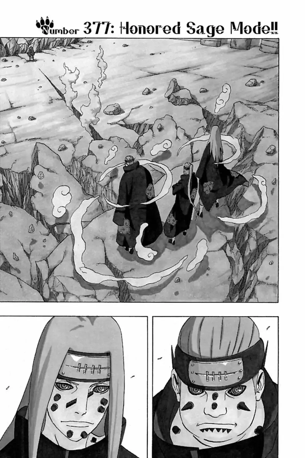 Read Naruto Chapter 377 - Honored Sage Mode!! Online