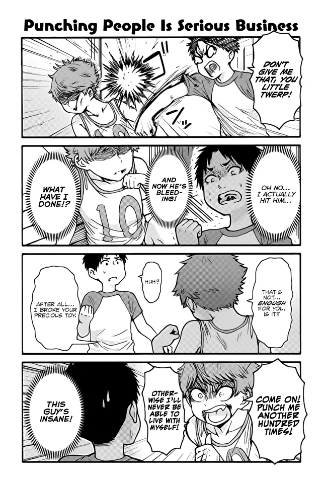 Read Tomo-chan wa Onna no ko! Chapter 400 - Punching People Is Serious Business Online