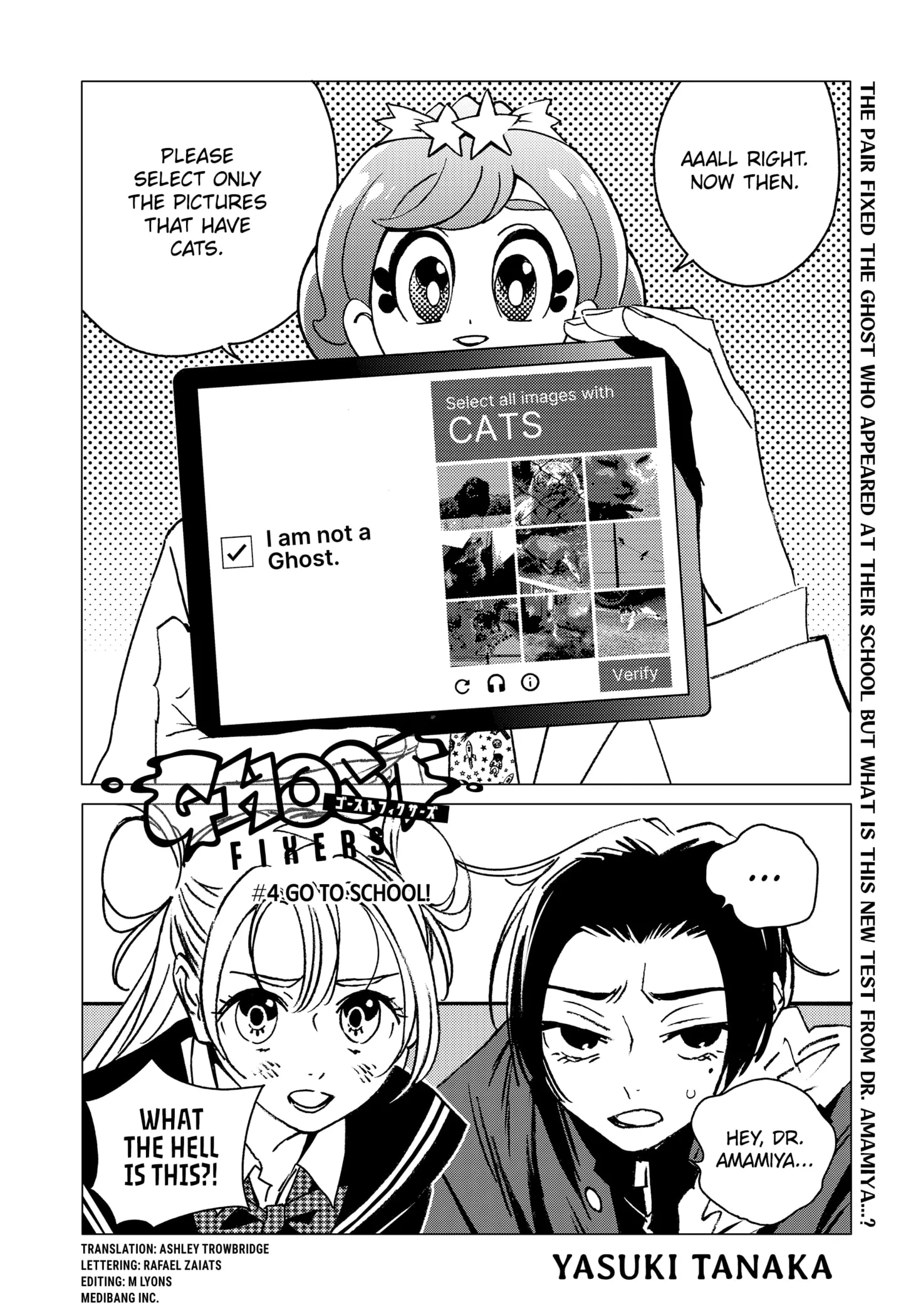 Read Ghost Fixers Chapter 4 - Go to School! Online