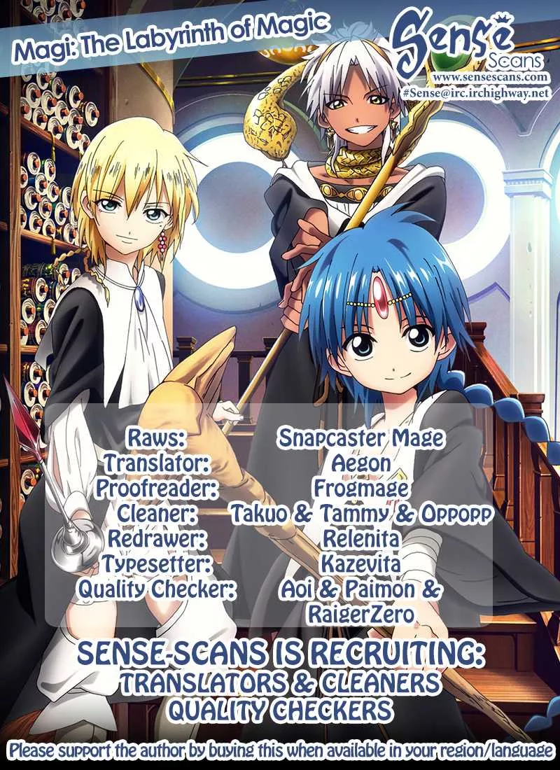 Read Magi – Labyrinth of Magic Chapter 216 - His Name is Solomon Online