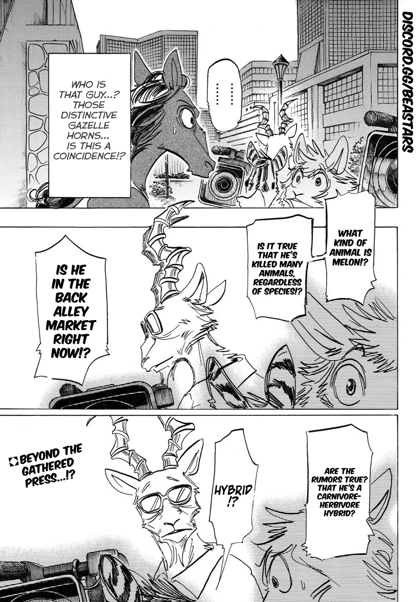 Read Beastars Chapter 188 - Raise Your Neglectful Hand Online