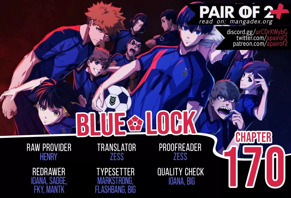 Read Blue Lock Chapter 170 - Body revolution Online