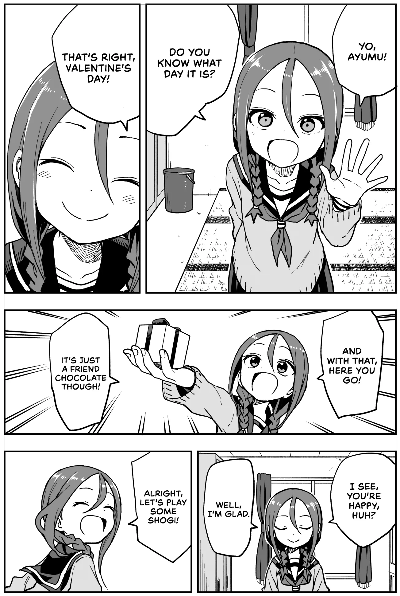 Read Soredemo Ayumu wa Yosetekuru Chapter 45.5 - Twitter Special: Valentine's Day. Online