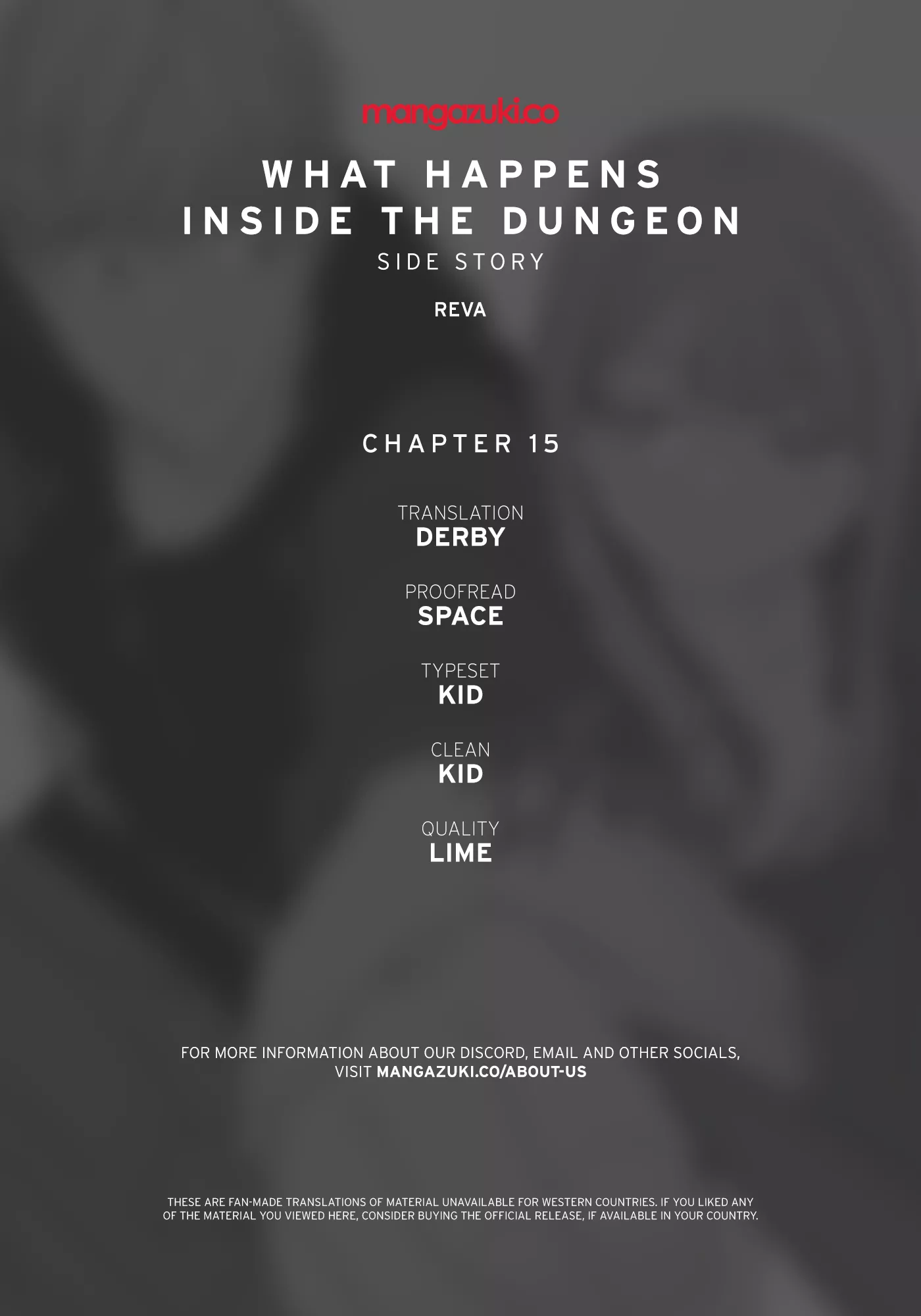 Read What Happens Inside the Dungeon Chapter 125 - Side Story - Chapter 15 Online