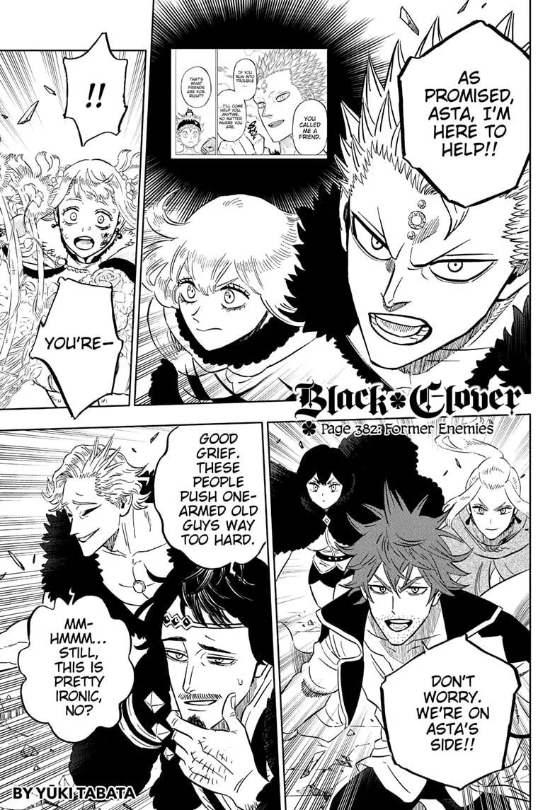 Read Black Clover Chapter 382 Online