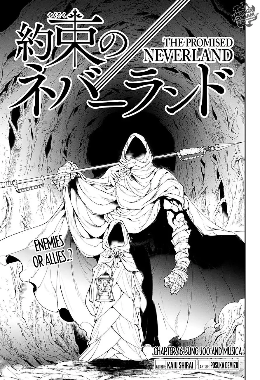 Read Yakusoku no Neverland Chapter 46 - Sung-joo and Musica Online